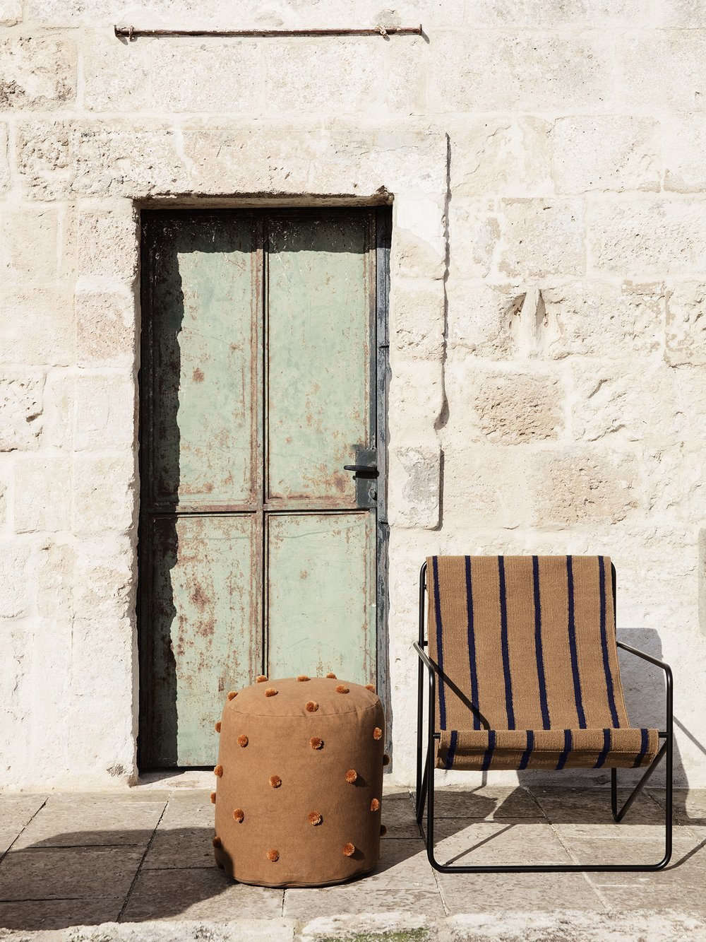 The Desert Lounge Chair with Black Stripe Cover; $345 from Lekker Home.