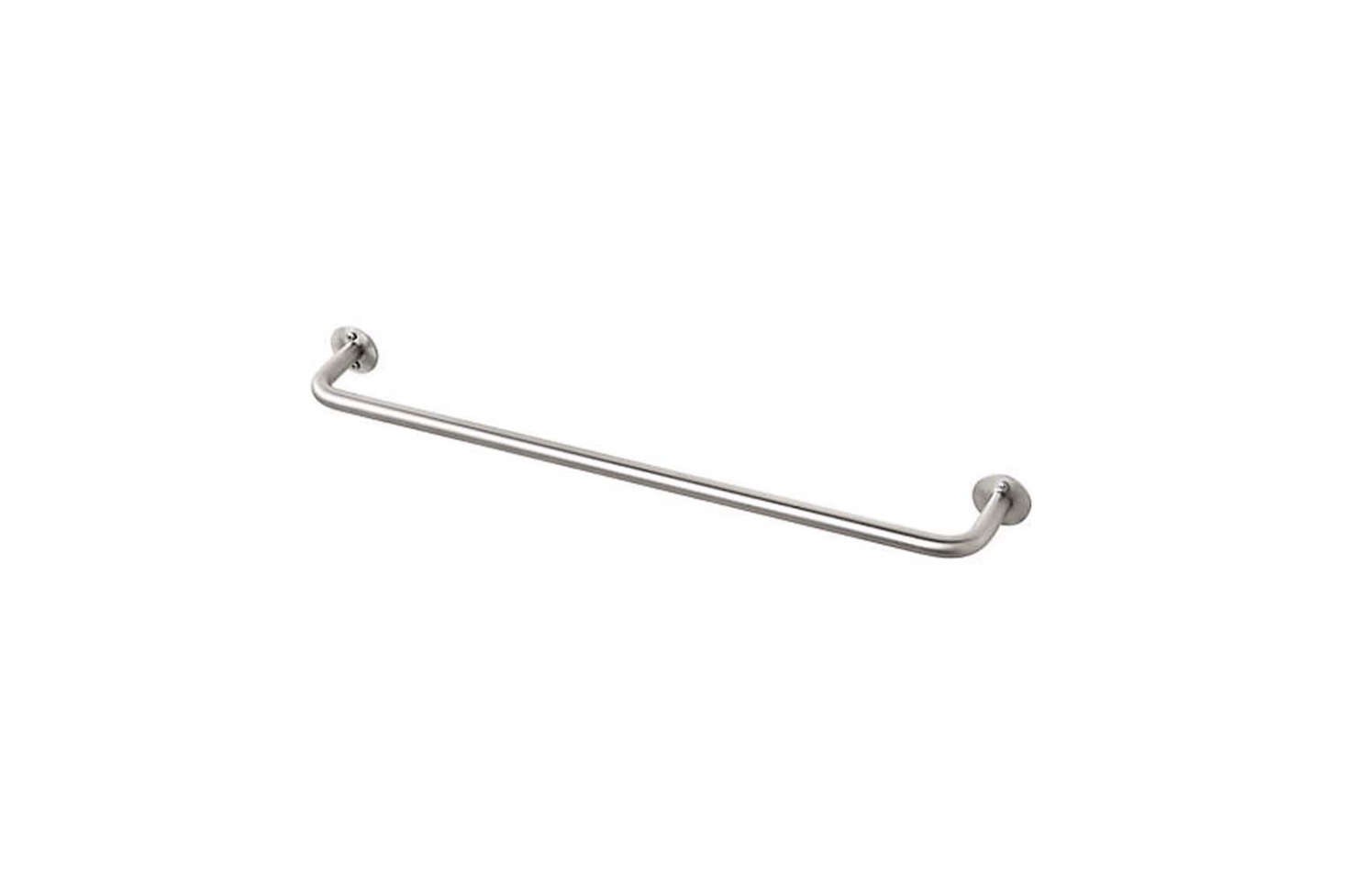 The Room & Board Filmore Towel Rack comes in stainless steel and graphite; $80 each.