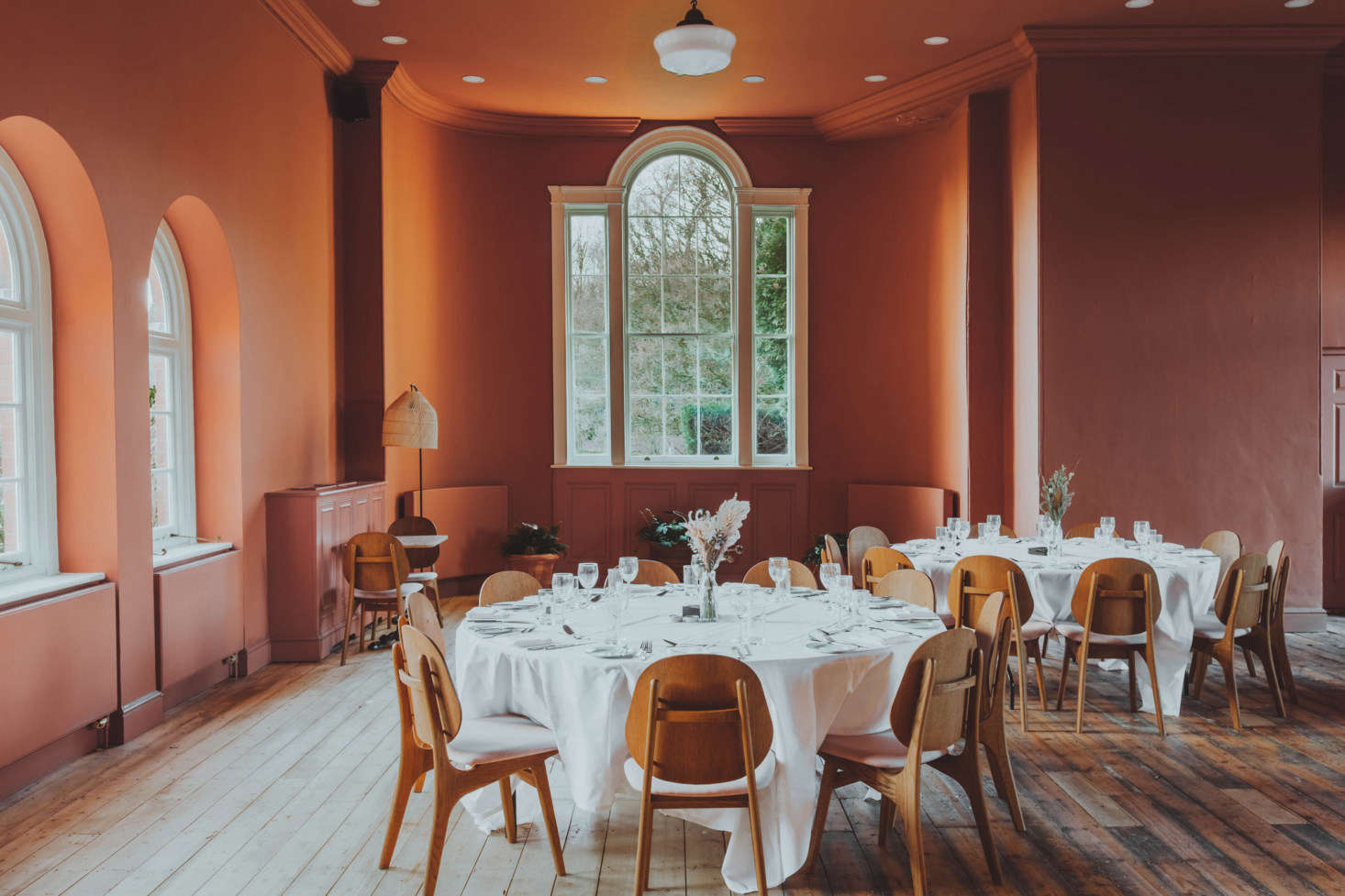One of the larger dining areas.