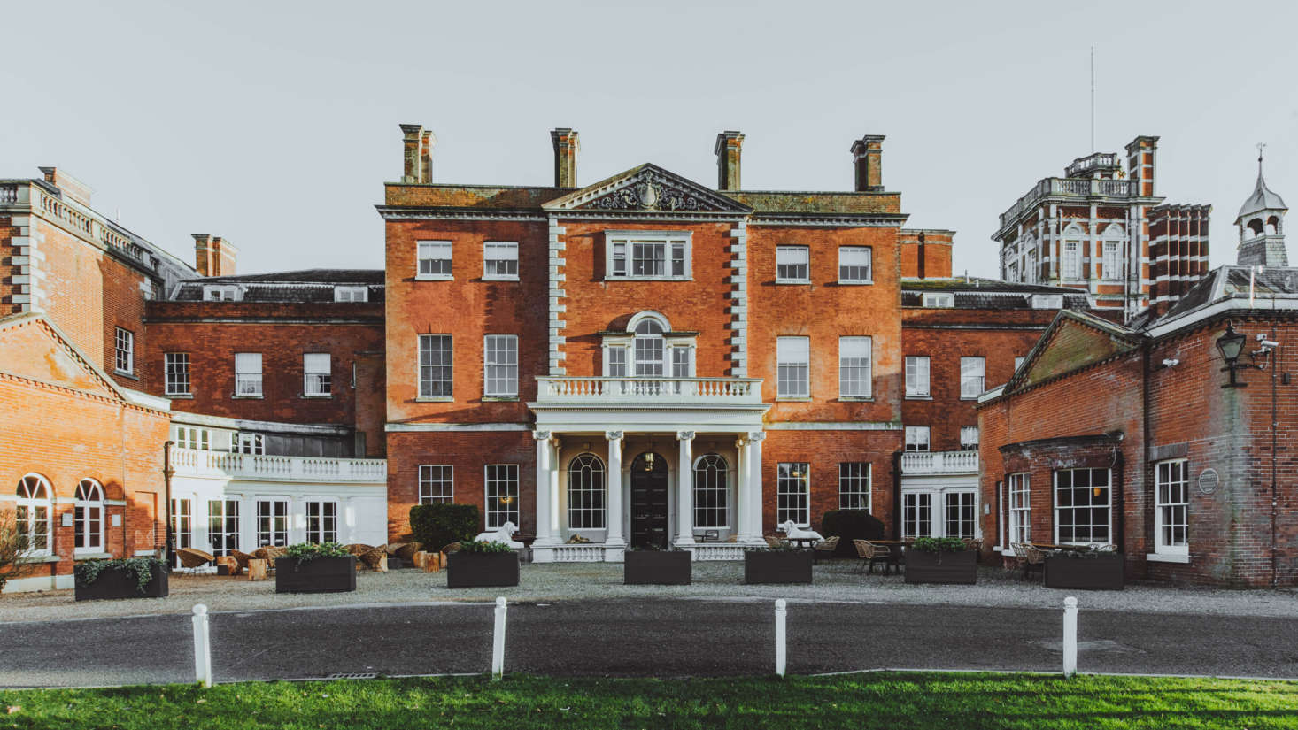 The Birch is located in a 63 brick Georgian house in the town of Cheshunt, near Hertfordshire, England, on a 55-acre estate.