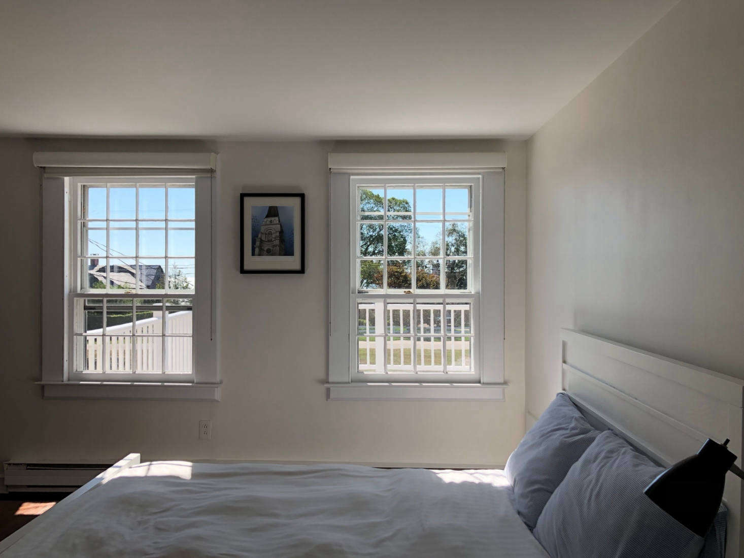 The house includes eight bedrooms.