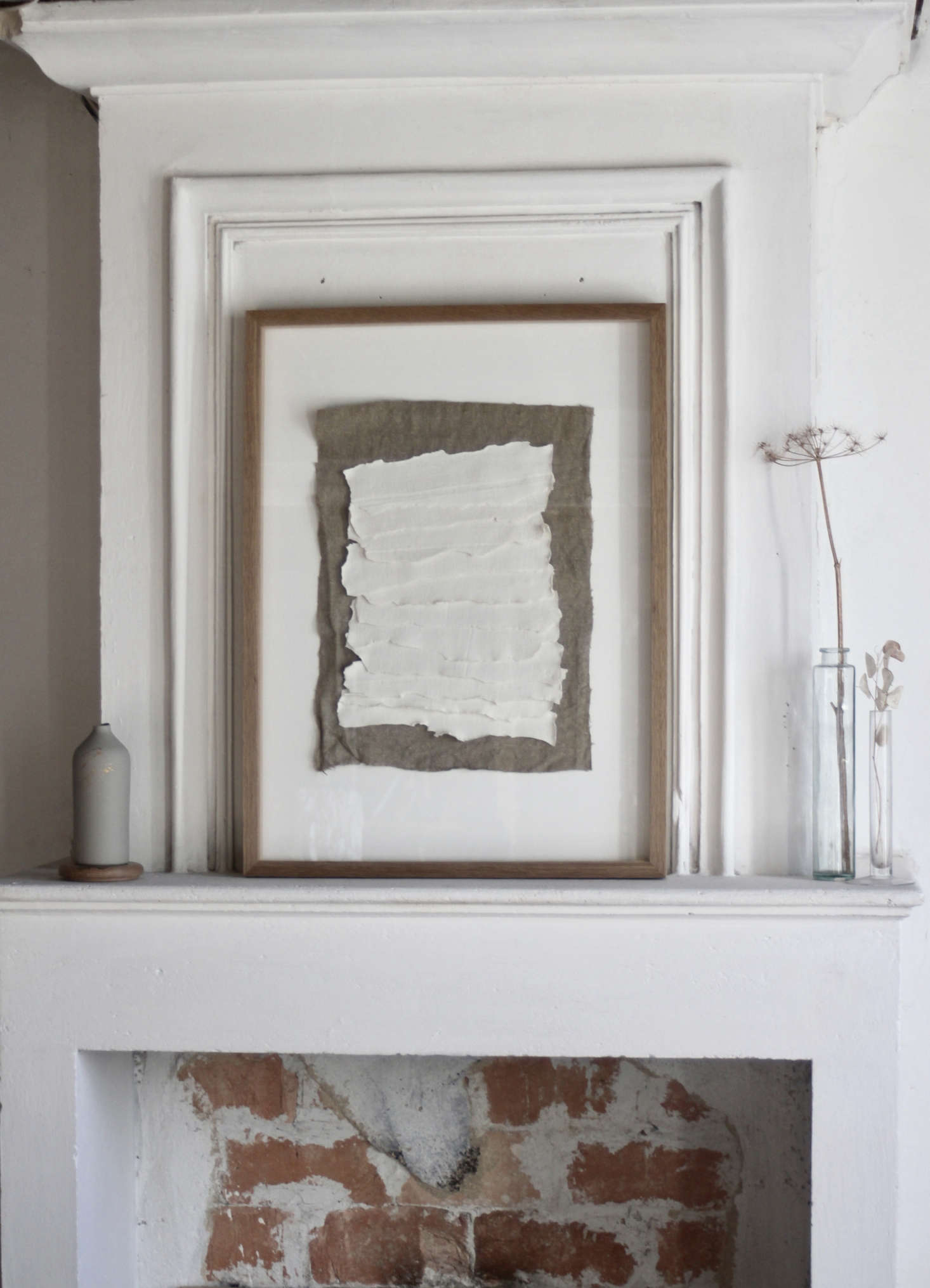 The mantel in Justine