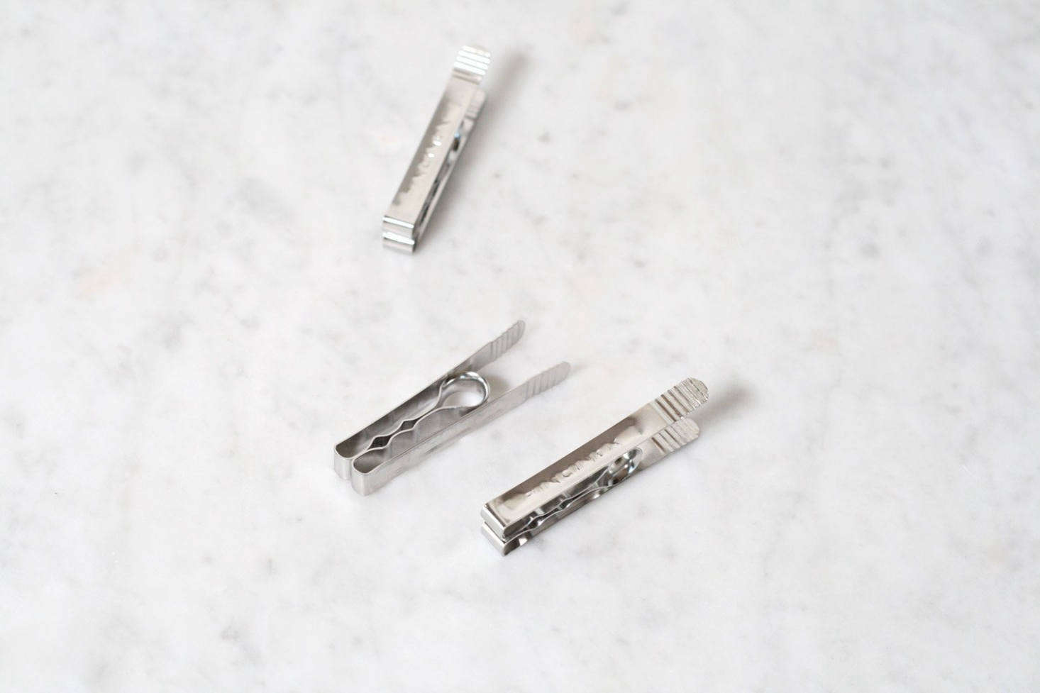 In addition to hanging laundry, Pincinox Stainless Steel Clothespins are useful as recipe or place-card holders. Made by a family factory in the South of France since 69, they