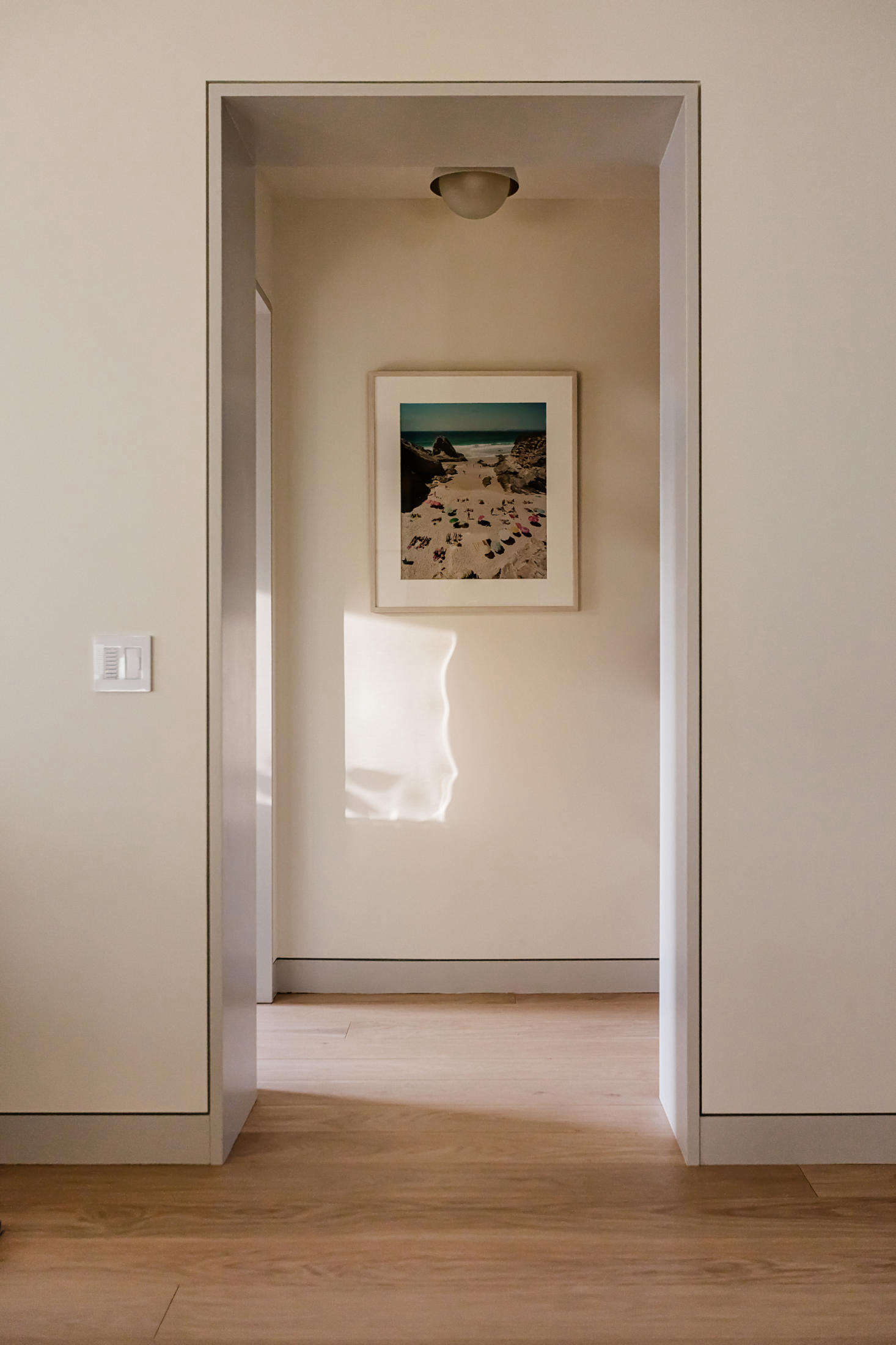 Into the bedrooms.