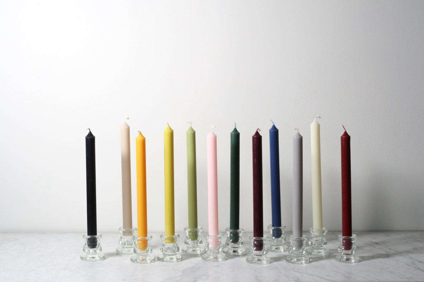 At Flotsam + Fork, Remodelista readers can take % off with the code REMODELISTA through Sunday, November th. Shown here are the Bougies la Francaise Long Taper Candles. (Read more about the store in Flotsam + Fork: A Couple-Owned Housewares Shop in Minneapolis.)
