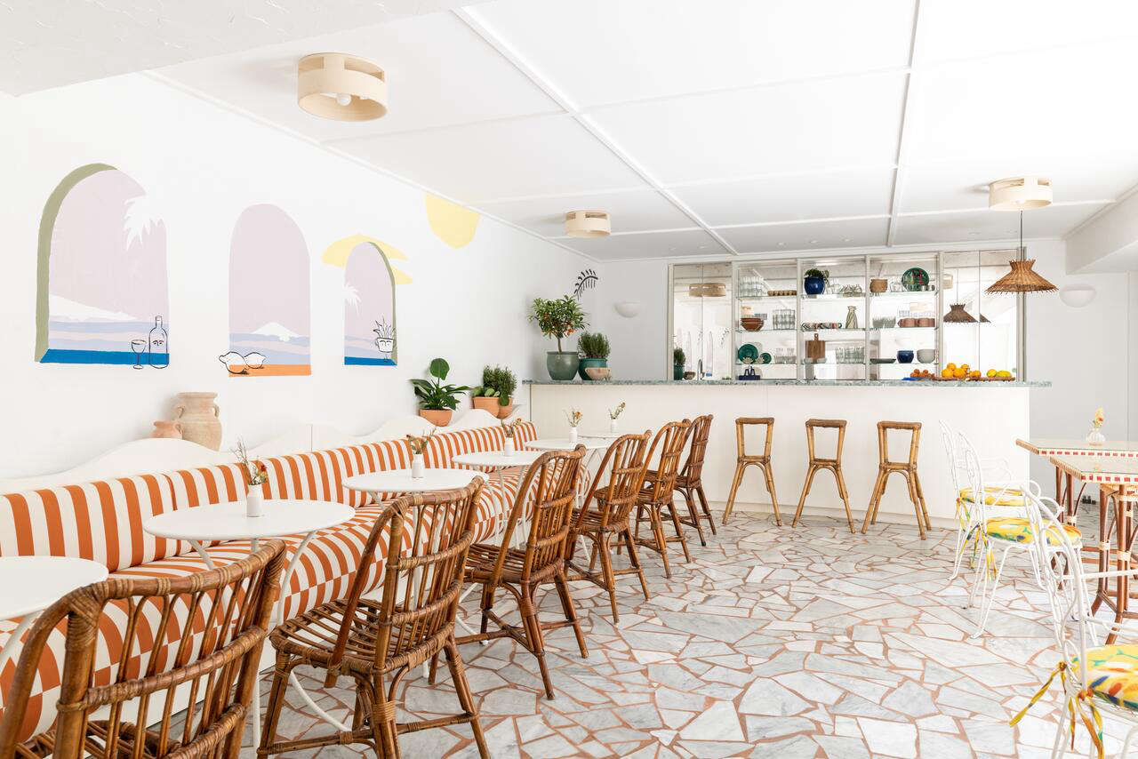 The cafe is open year round.