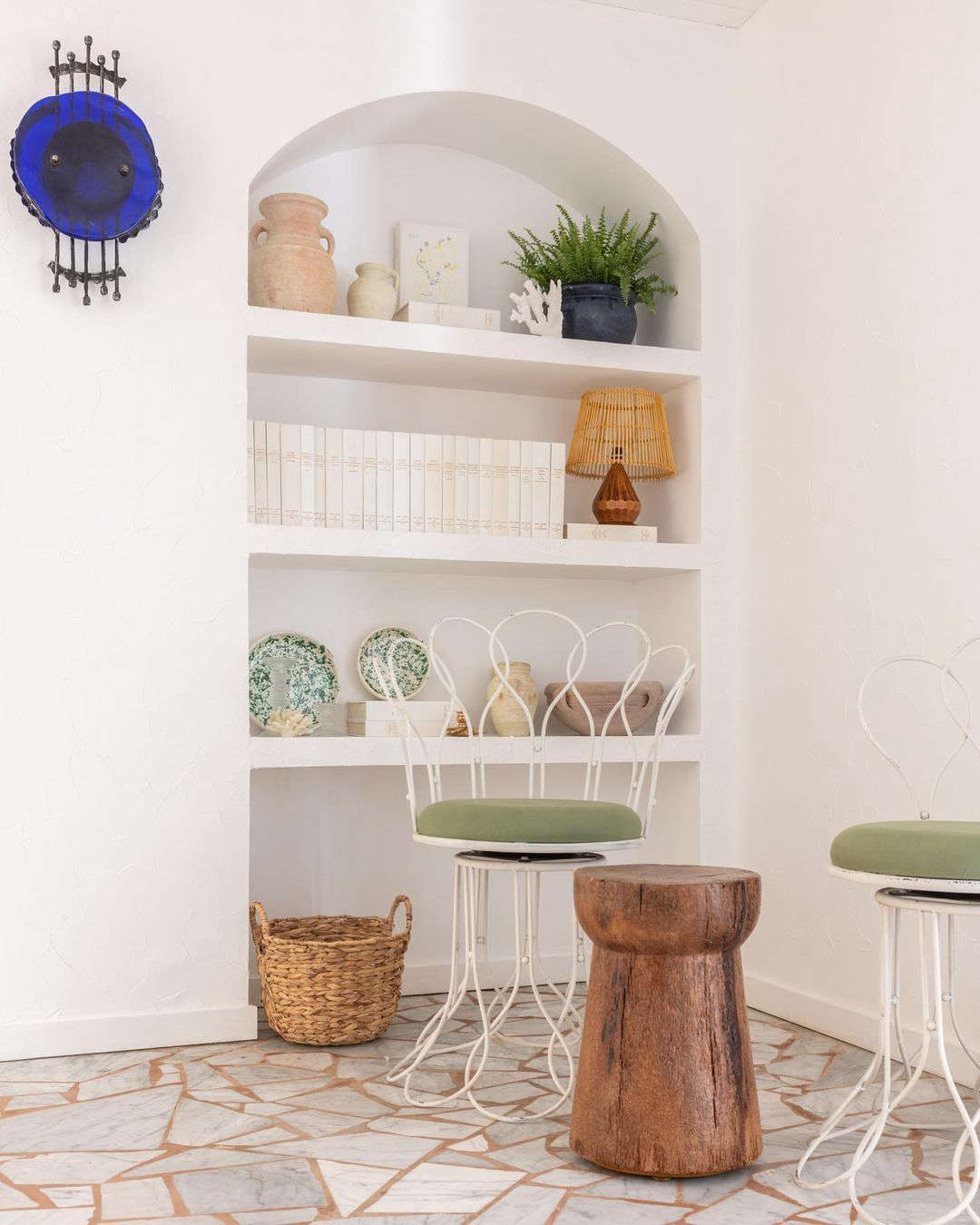 A corner of the dining area.