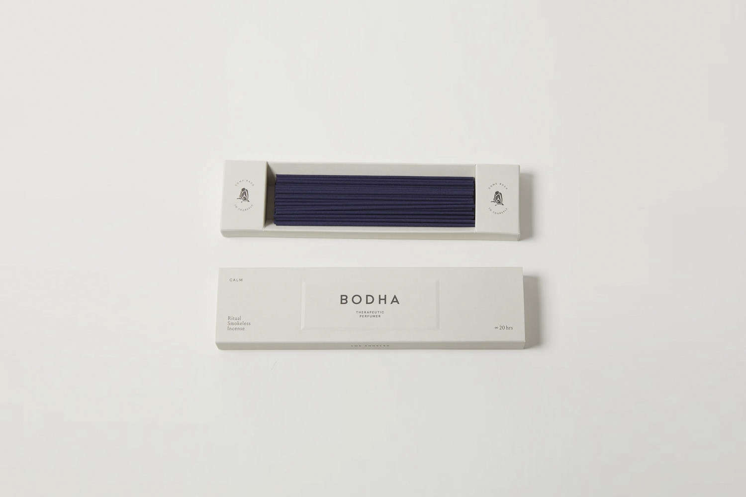 the bodha calm incense has a gentle fragrance and smokeless burn. made in japan 17