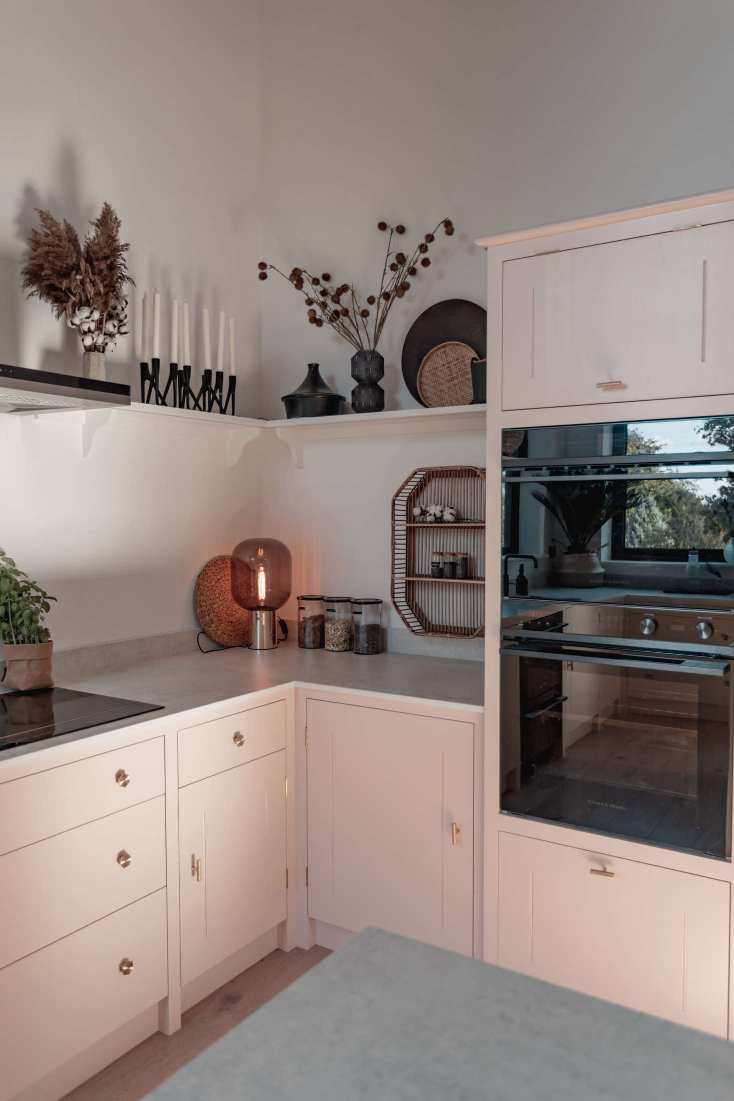 The appliances were sourced from Fisher & Paykel.