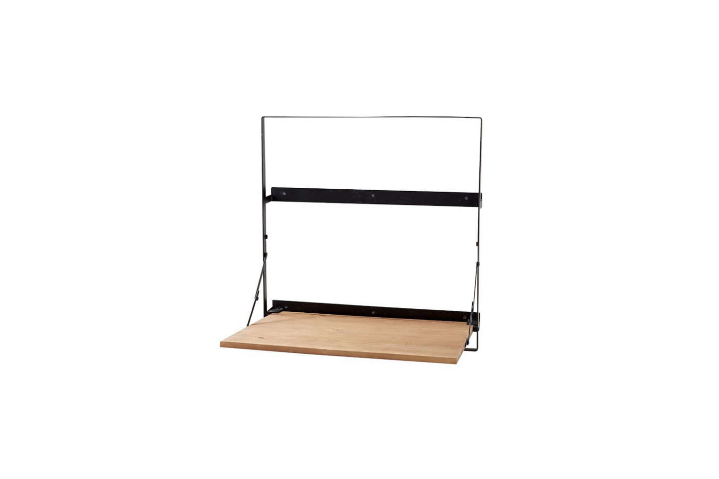 The Trenton Fold Out Table is made of kiln-dried pine and mild steel; $9 at Pottery Barn.
