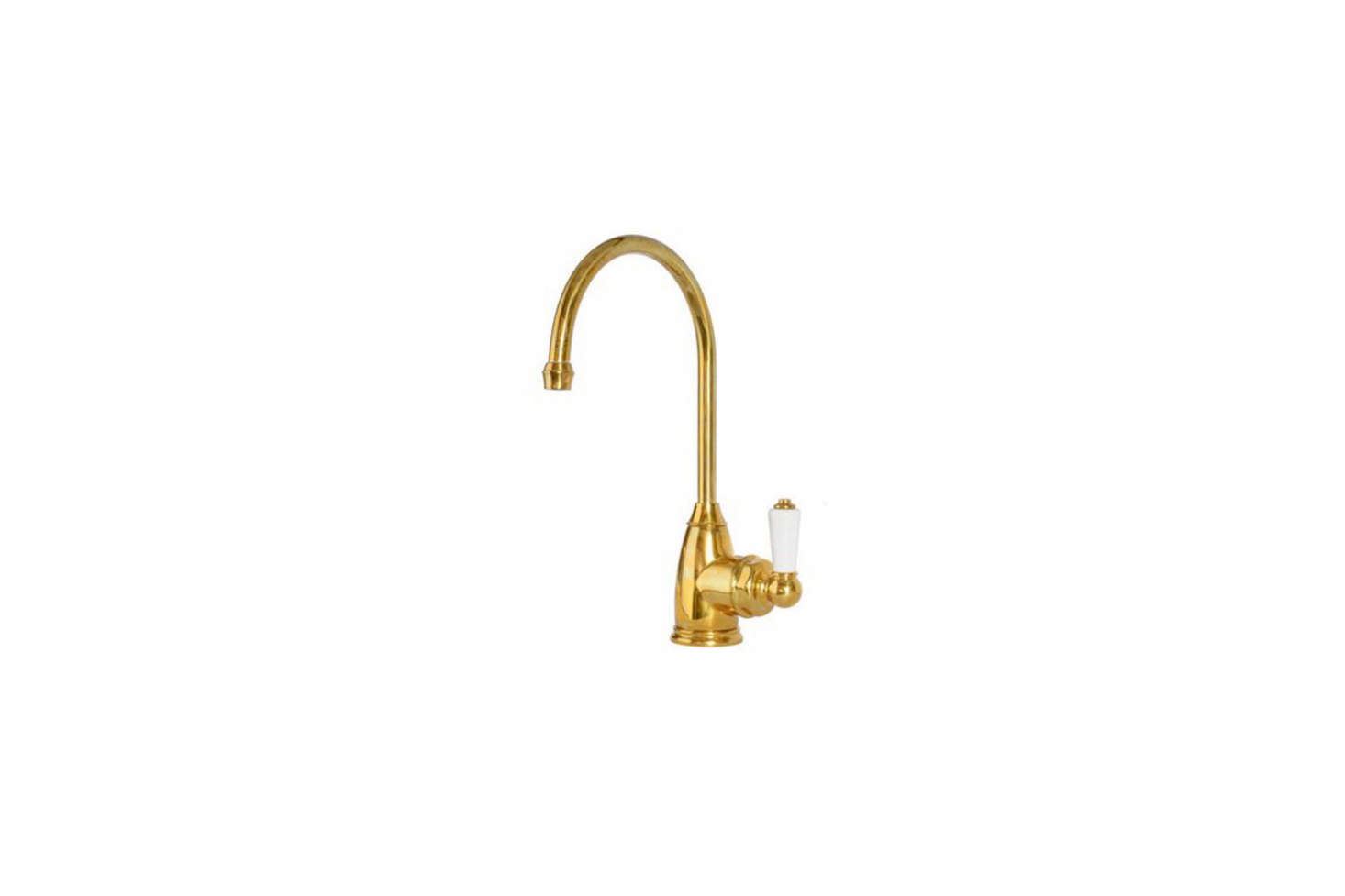 The deVOL Aged Brass Parthian Mini Instant Hot Tap is $