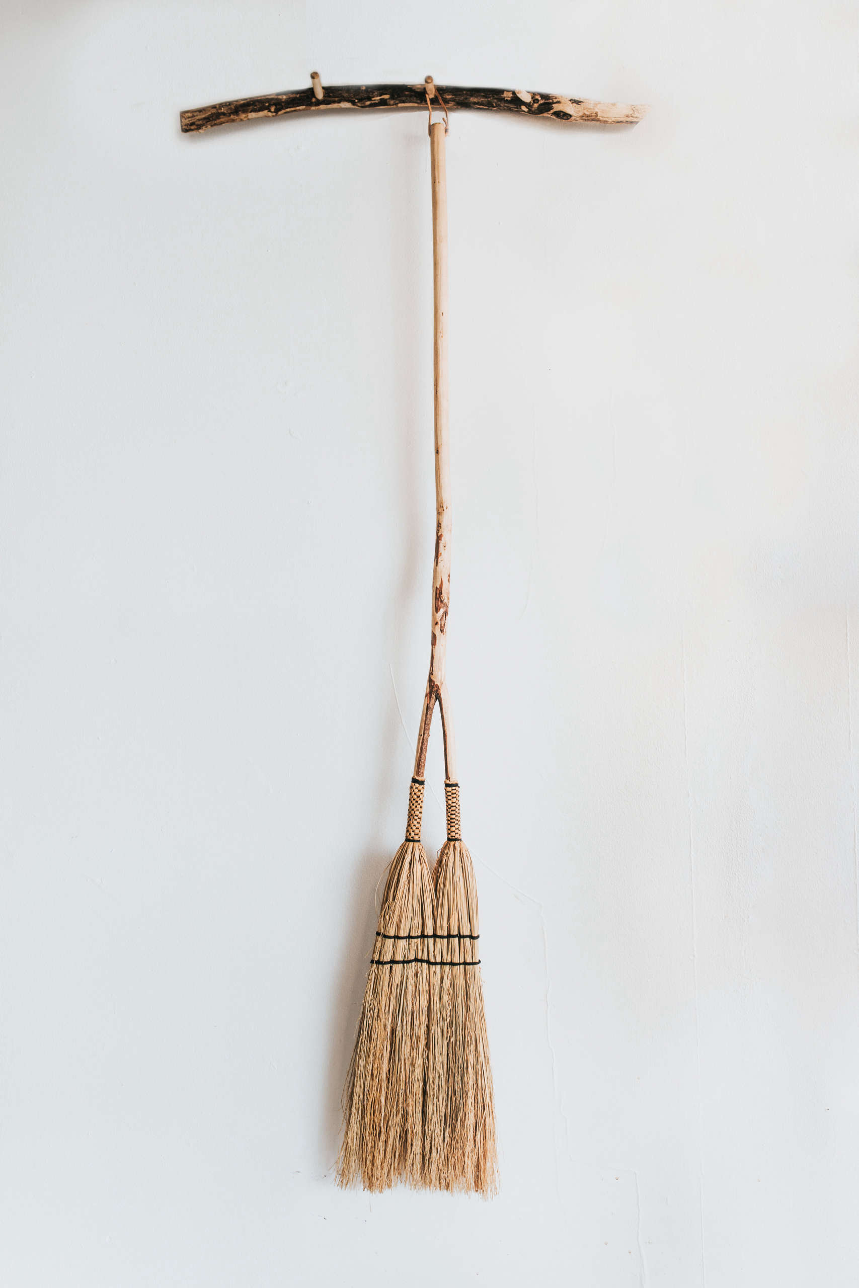 Woven Poetry Thoughtful and Practical Brooms from Sunhouse Craft in