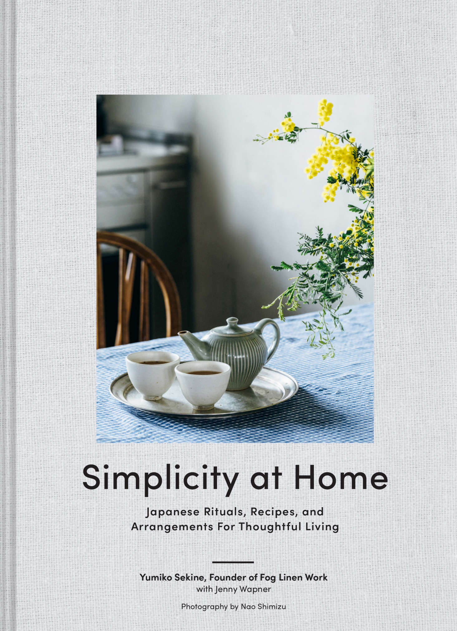 The first 0 pre-orders of Simplicity at Home ($.50 from Fog Linen) will receive a copy of the book with a handmade bookmark signed by the author, Yumiko Sekine. It