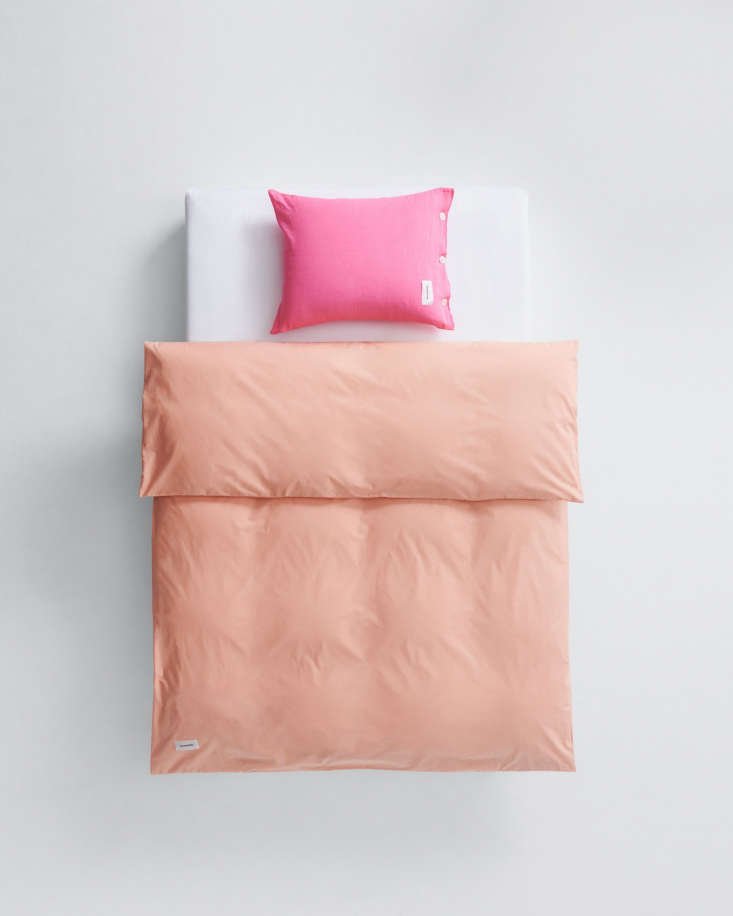 magniberg duvet pure poplin peach