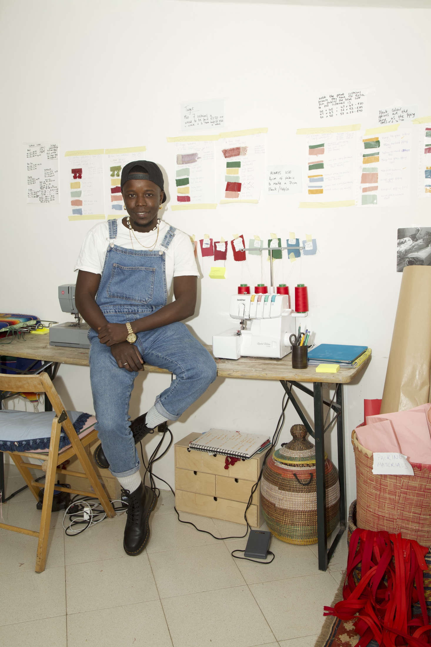 Paboy learned to sew at the age of by working in his uncle