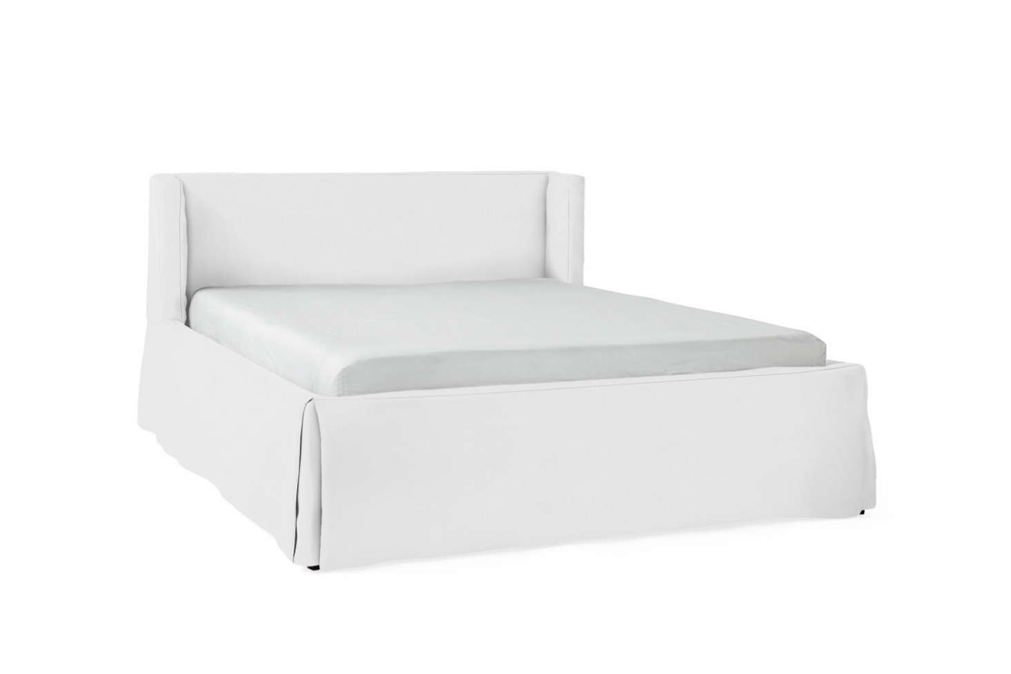 The Broderick Slipcovered Bed is currently on sale $