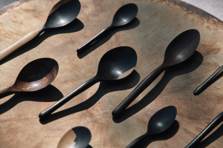 obakki recommends the smooth hand carved 8” seasoning spoon (\$67), made 23