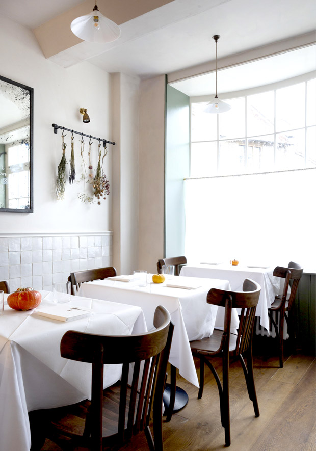 the restaurant, with zellige tiled walls and dried flowers. for much more on os 19