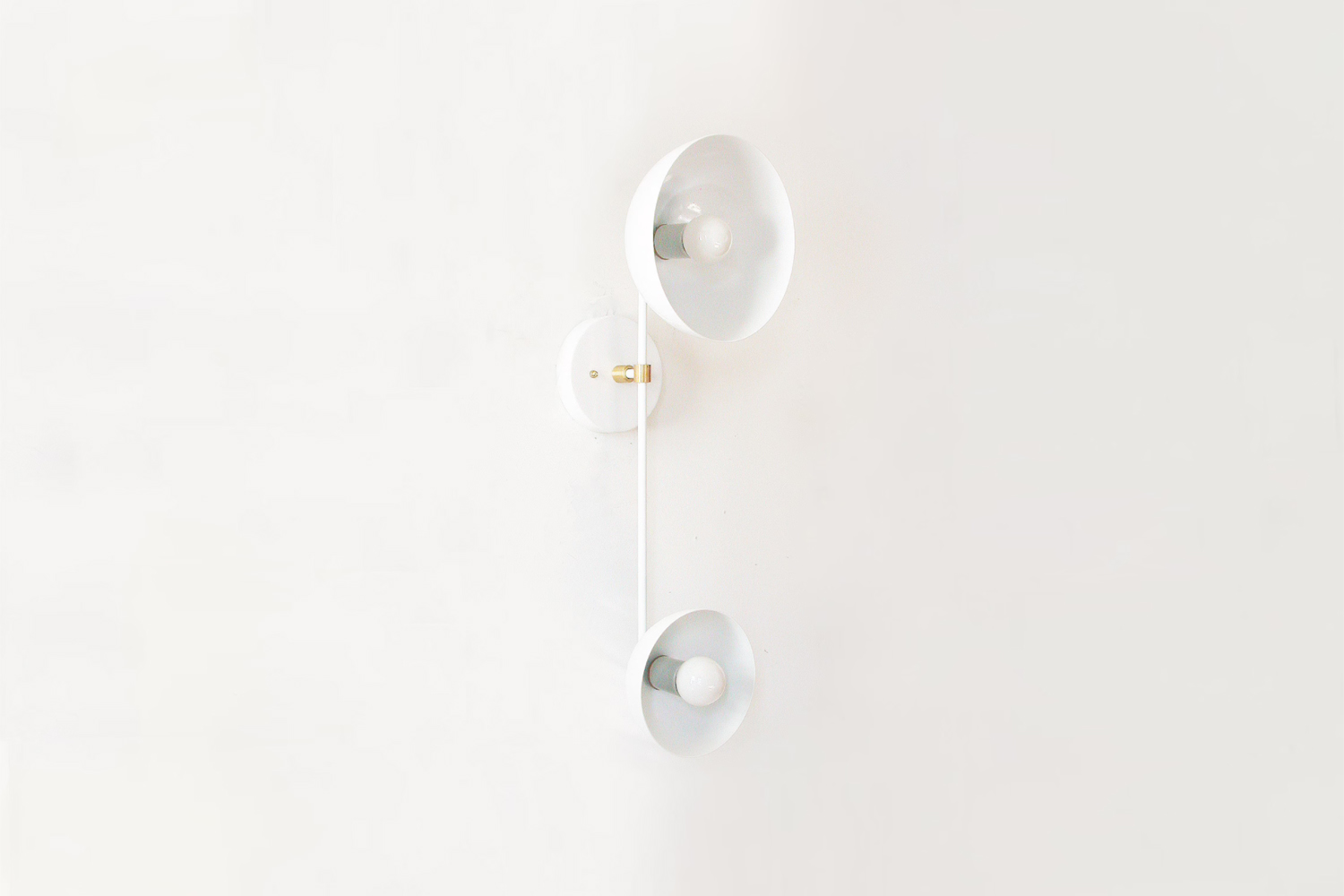 the dl design works modern double white sconce is \$\248 at etsy. 21