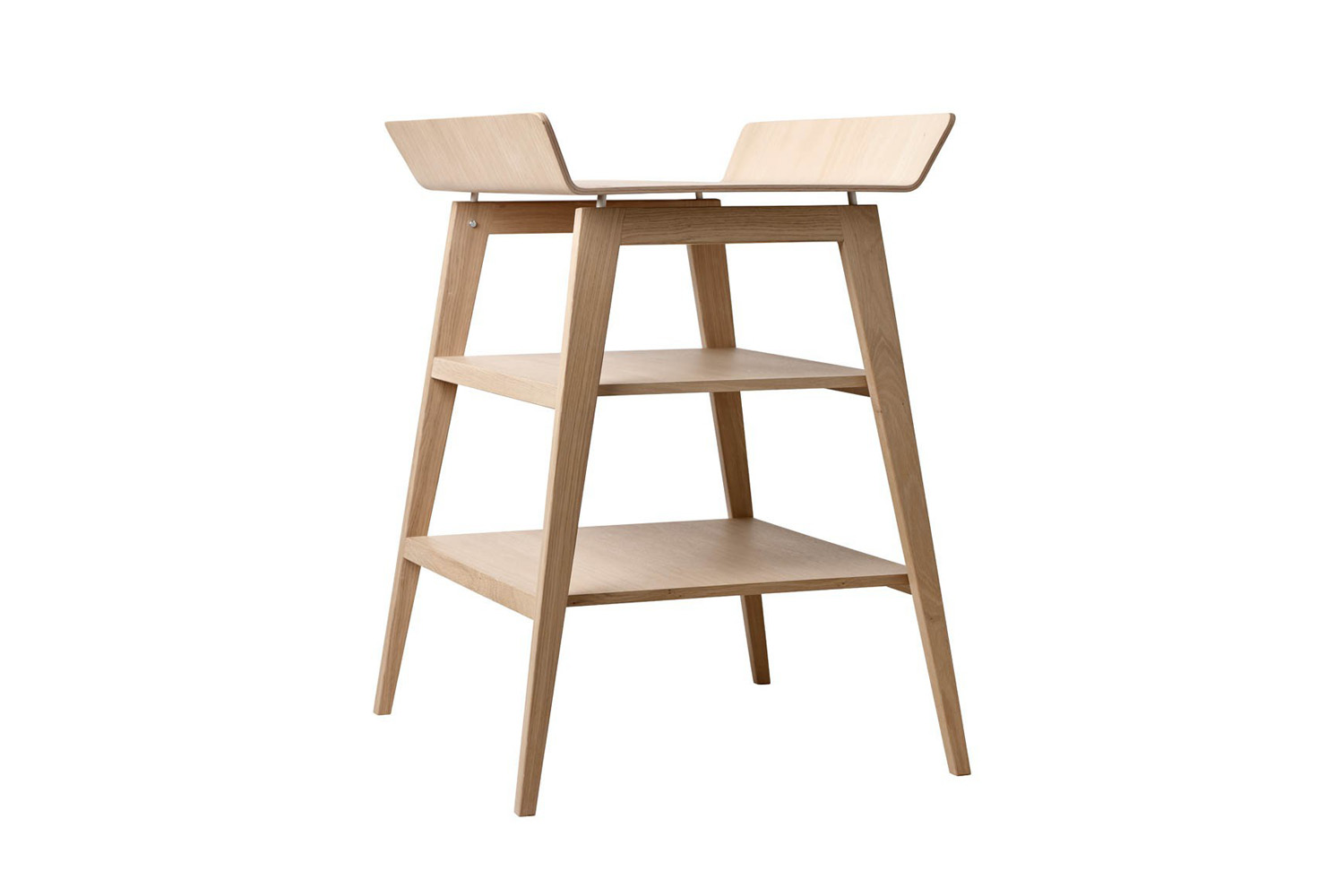 the leander linéa changing table in oak is \$483 at smallable. 21