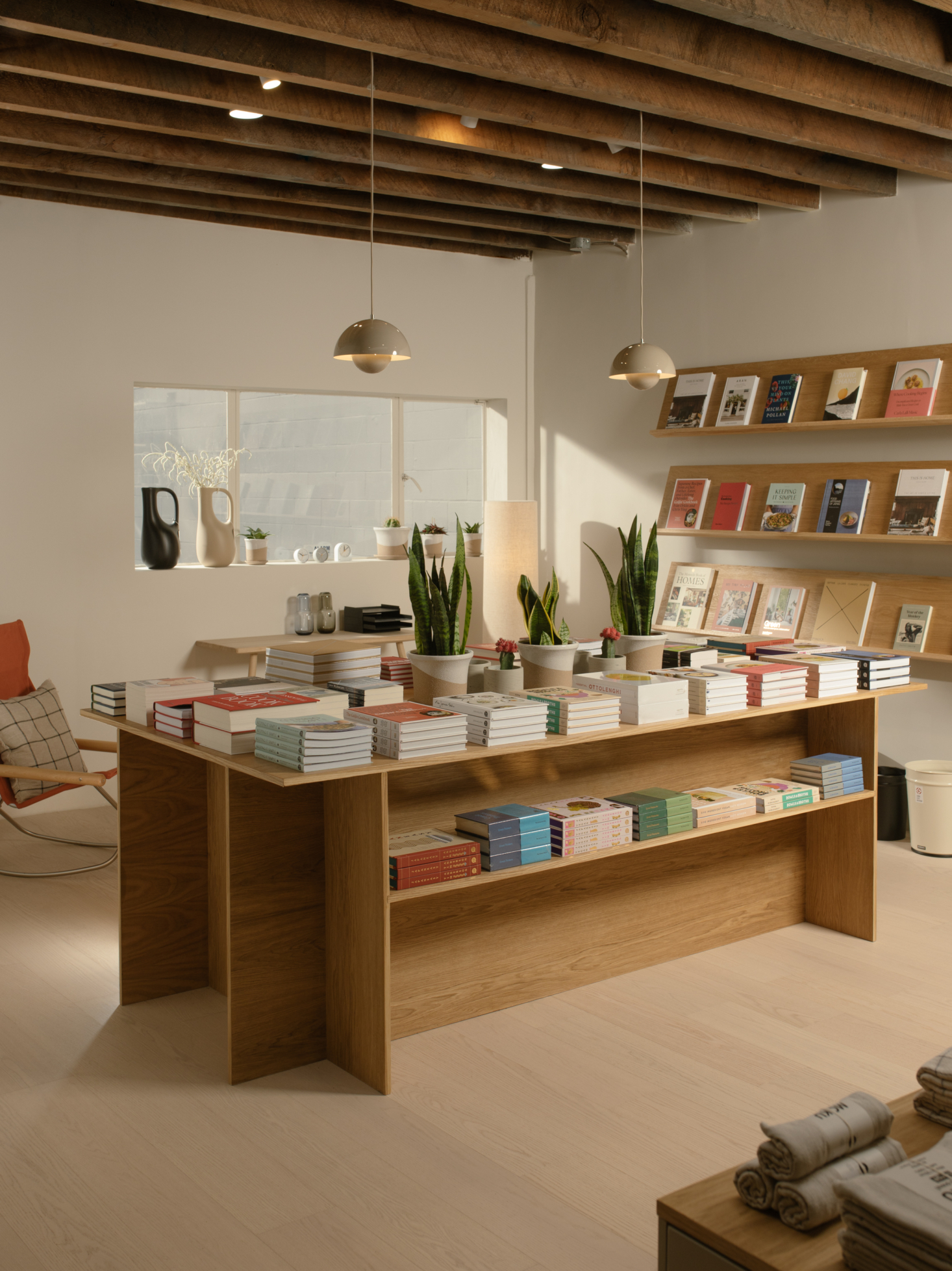 the books and periodicals department is furnished with a japanese nychair x roc 24