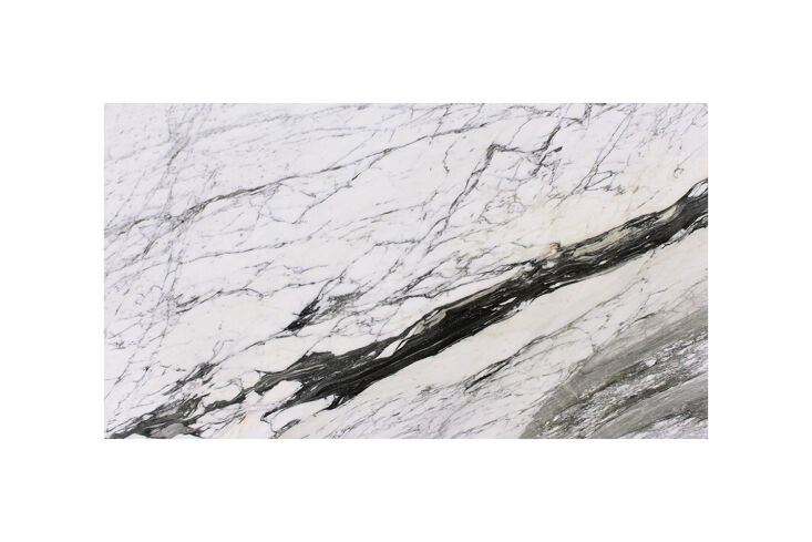 source a similar dark veined calacatta black stone slab at rock mill tile & 21