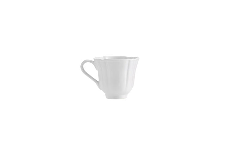 a set of four monique lhuillier juliana mugs is \$80 at pottery barn. 28