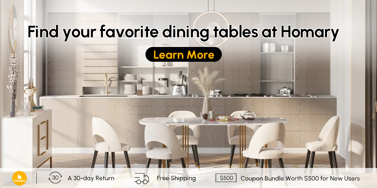 Dining Tables for Gathering ‘Round, from Homary Remodelista