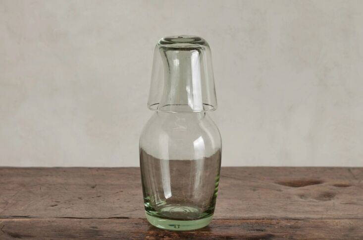 the nickey kehoe carafe with glass is \$48. 24
