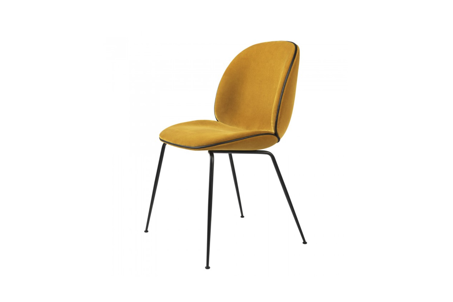 for a similar desk chair seen in the living room, the gubi beetle dining chair  25