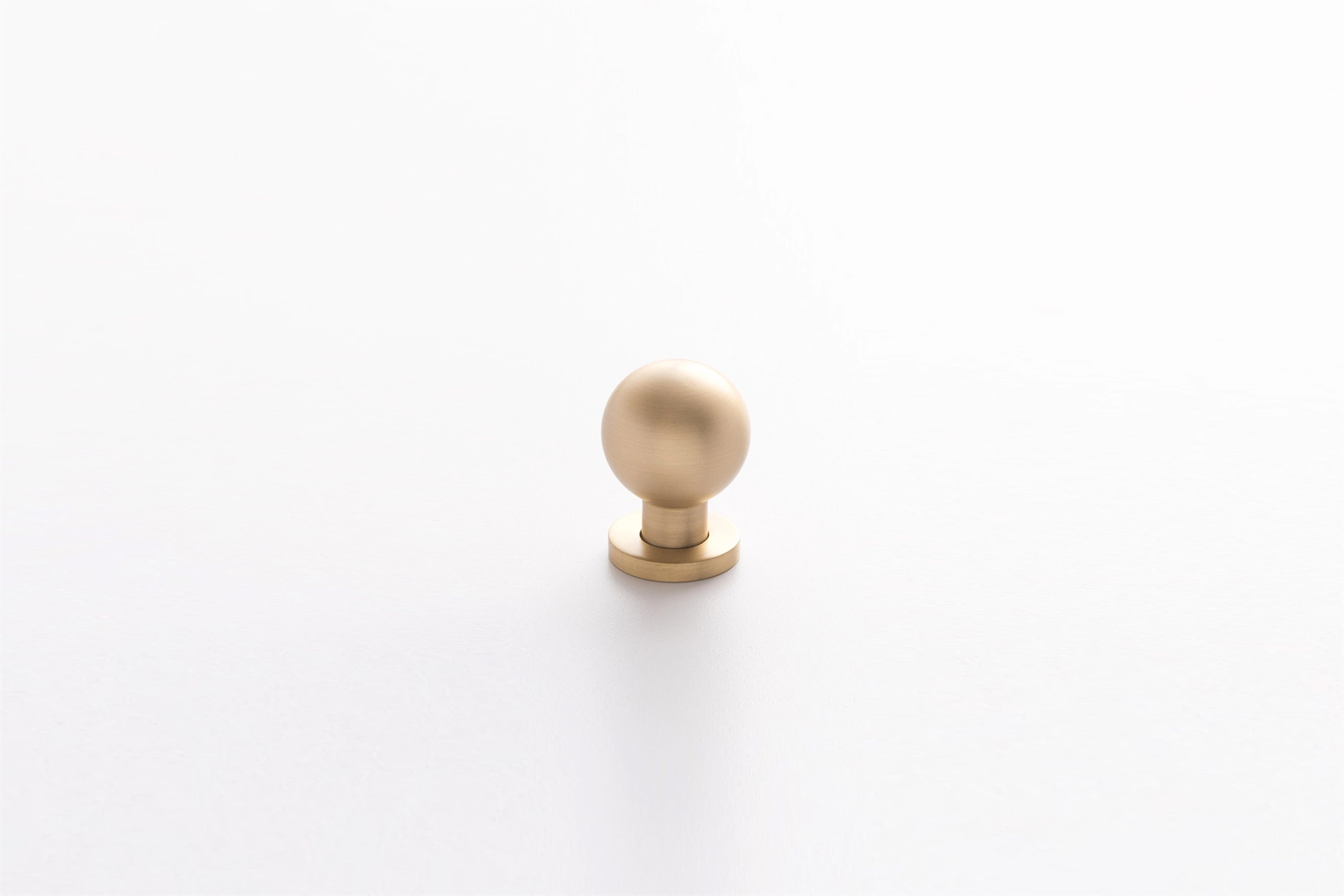 the ruth knobs in satin brass are \$\18 each at schoolhouse. 28