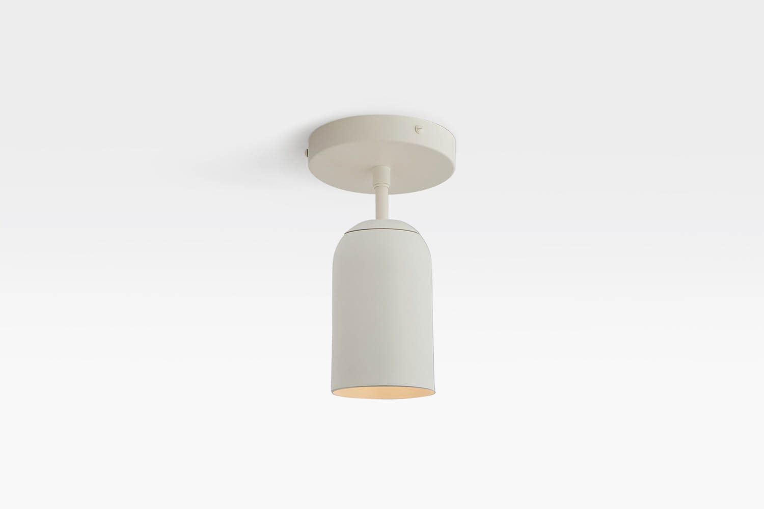 the rejuvenation paige articulating dome cylinder fixture, shown in matte white 22