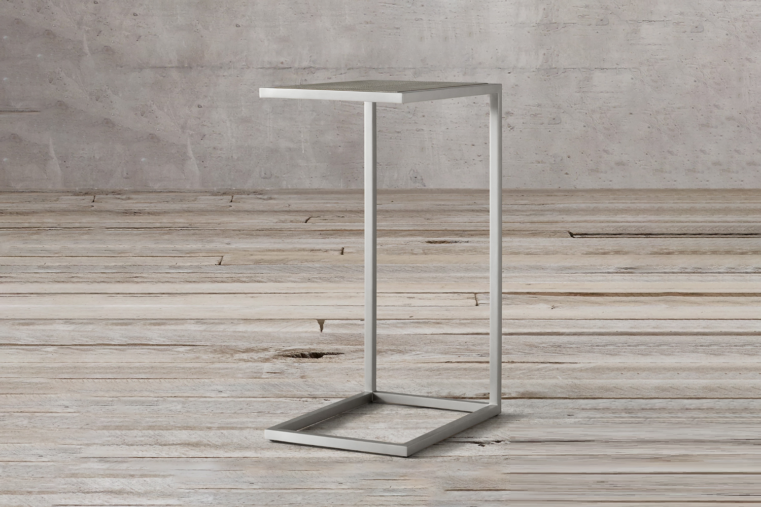 the graydon shagreen rectangular cocktail side table is a combination of metal  20