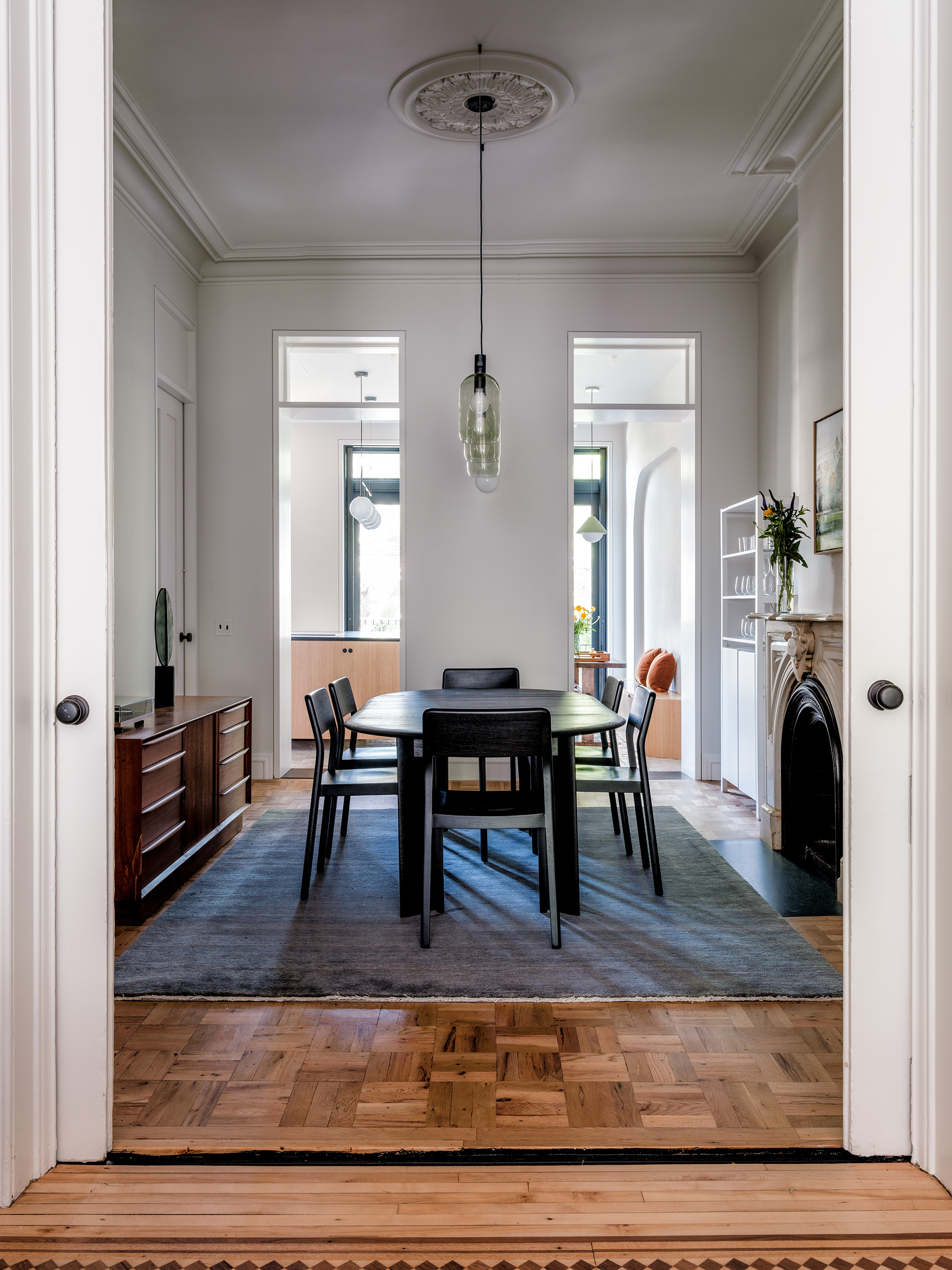 the shapeless studio team kept the existing flow of rooms but widened the passa 18