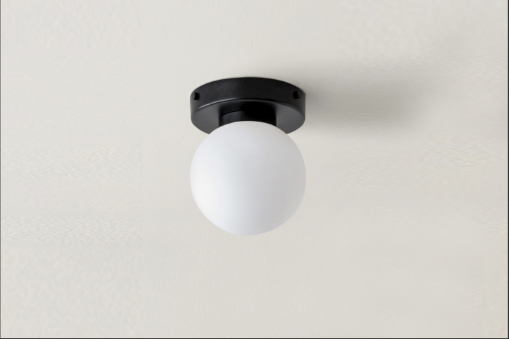 a similar fixture to the (now discontinued) fixtures in the kitchen is the orb  22