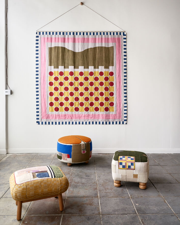 la textile artist and longtime commune confrère adam pogue made this colle 19