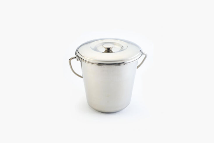 the lee valley stainless steel compost pail is available in two volumes, starti 17