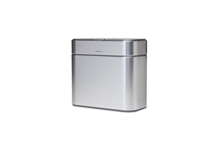 for a classic kitchen compost option, the simplehuman compost caddy is \$49.95  19