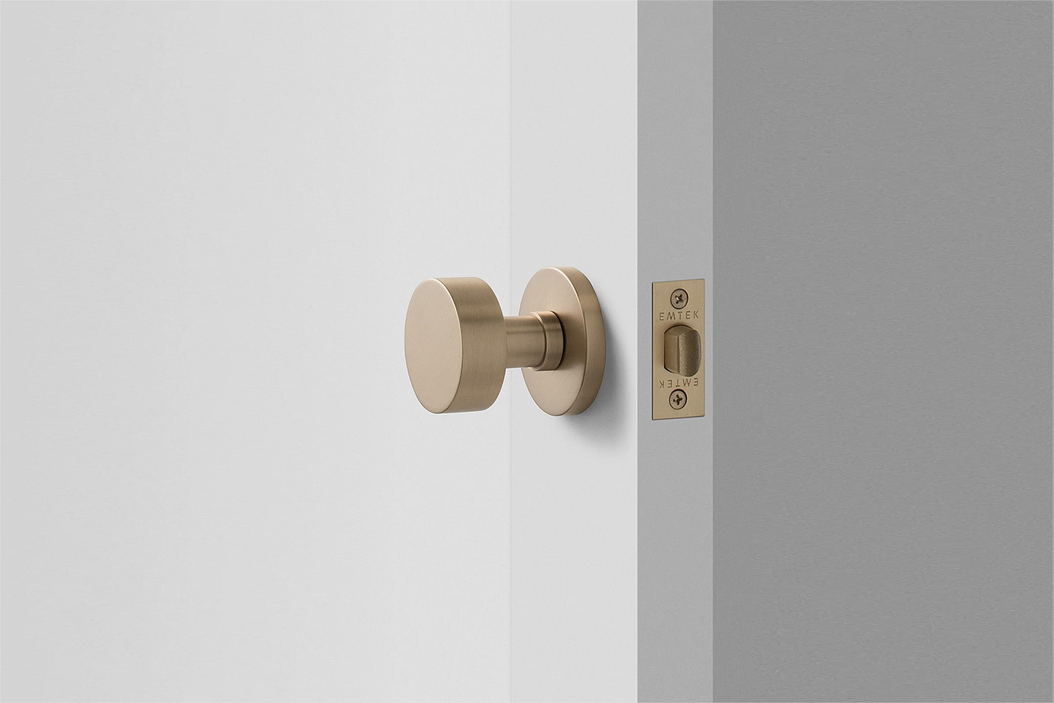 the schoolhouse york door set cylinder knob in brass is \$\169. 29