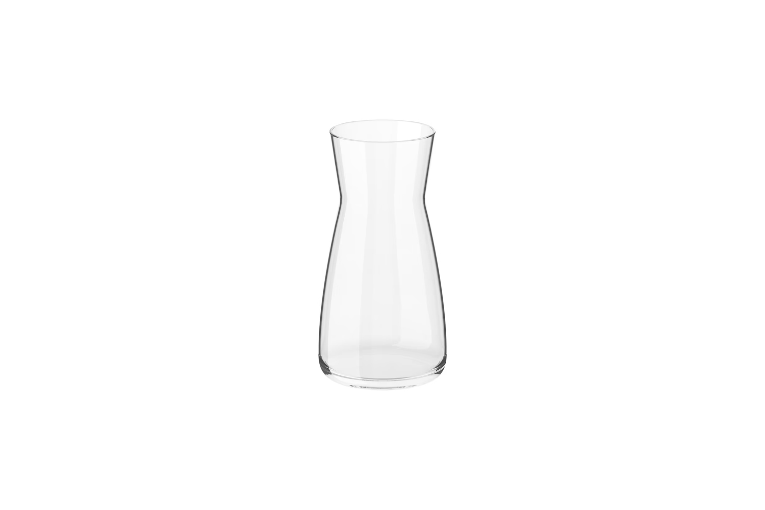 the ever affordable ikea karaff in clear glass is a short option for multiple c 25