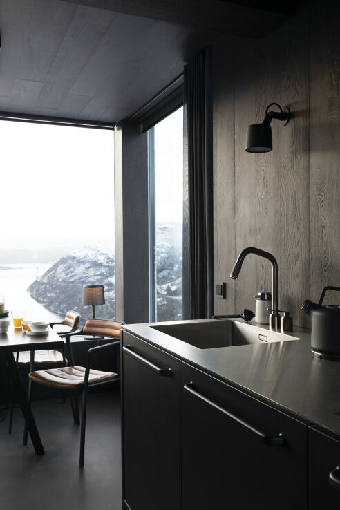 View of Tiny House with a View: A Dream Vacation Rental Overlooking the Fjords ...