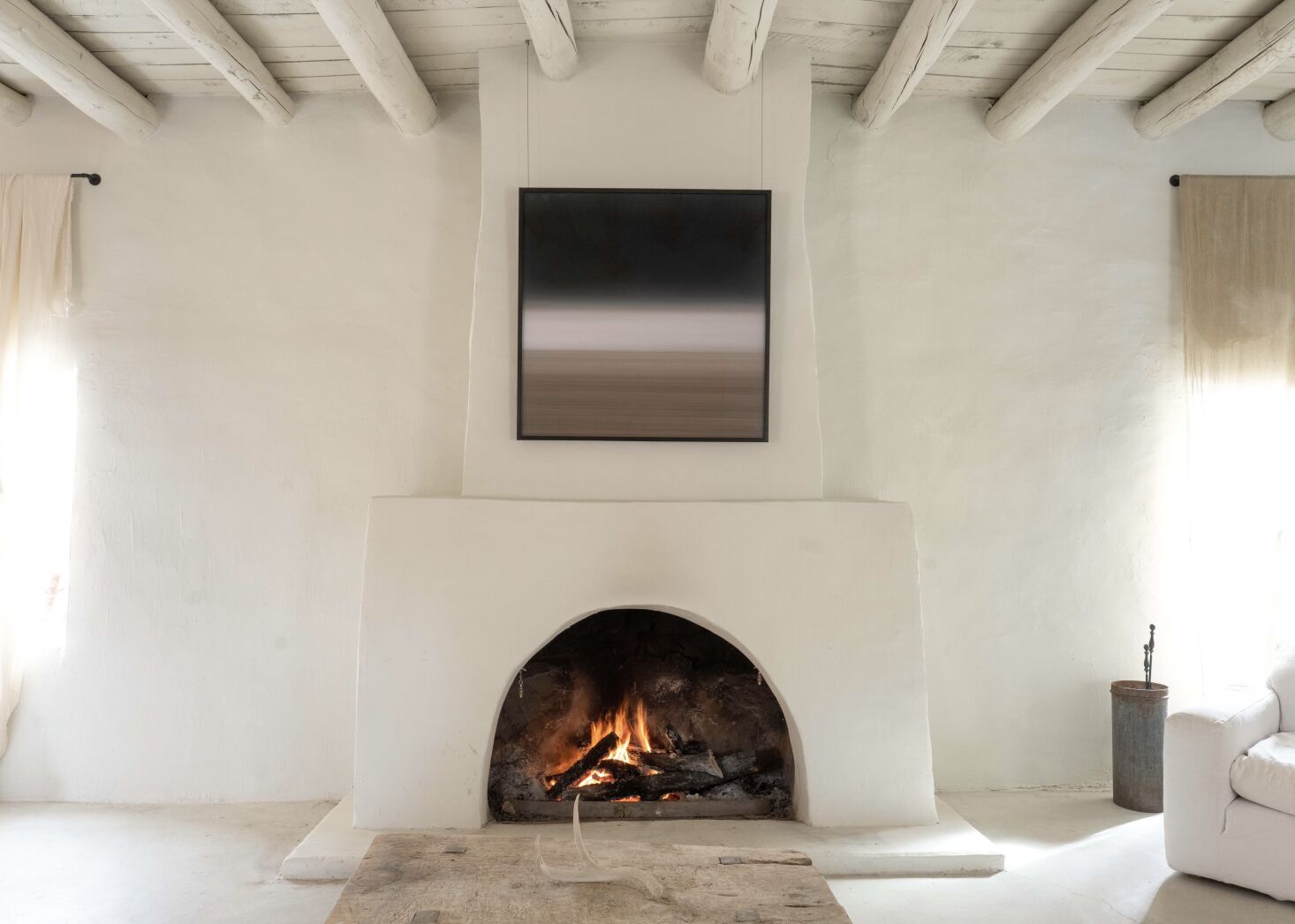 New Mexico property for sale Historic Casita in Galisteo, Artfully