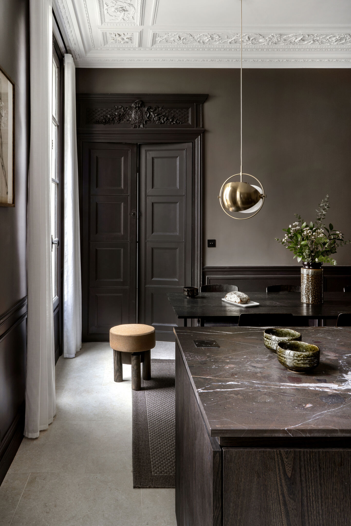 Meet the Black Tie Kitchen: A Dark and Moody New Kitchen in a Historic ...