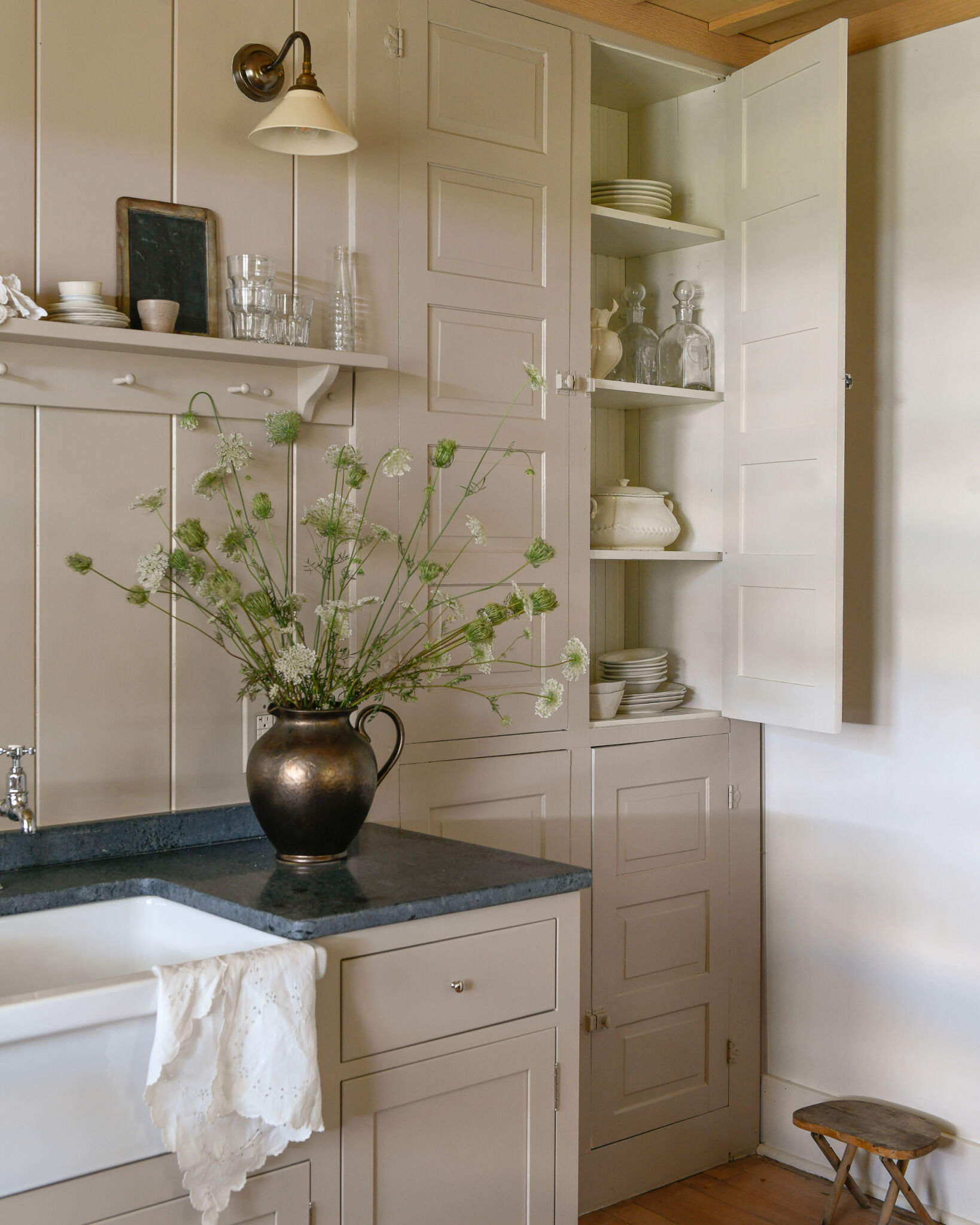 Greg and Liz Dutton Restore an Old Cottage Next to His Parents' Farm