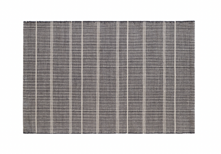 the annie selke samson handwoven indoor/outdoor rug is \$498 for the 5 by 8 siz 21