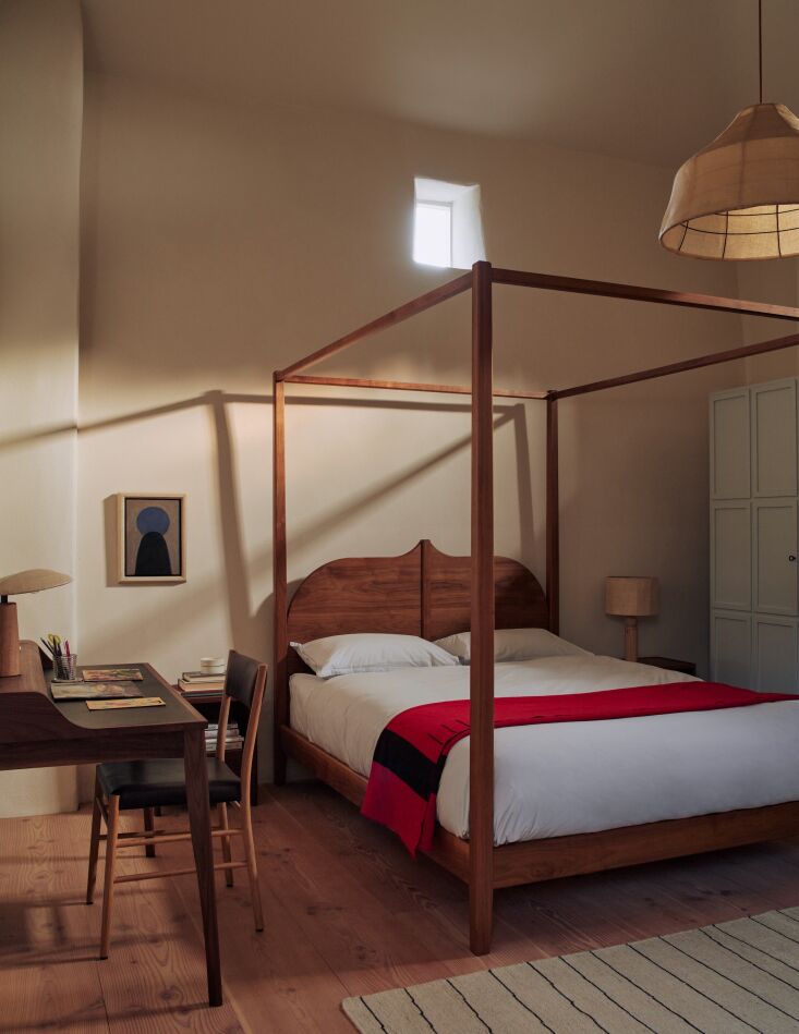 the daughters\2\17; bedrooms are in the converted old barn, which is tho 28