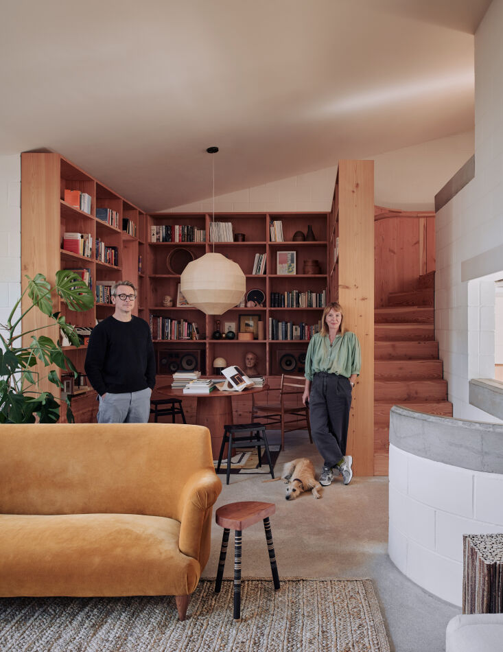 russell and oona met while working together at the nest, the branding studio ru 21