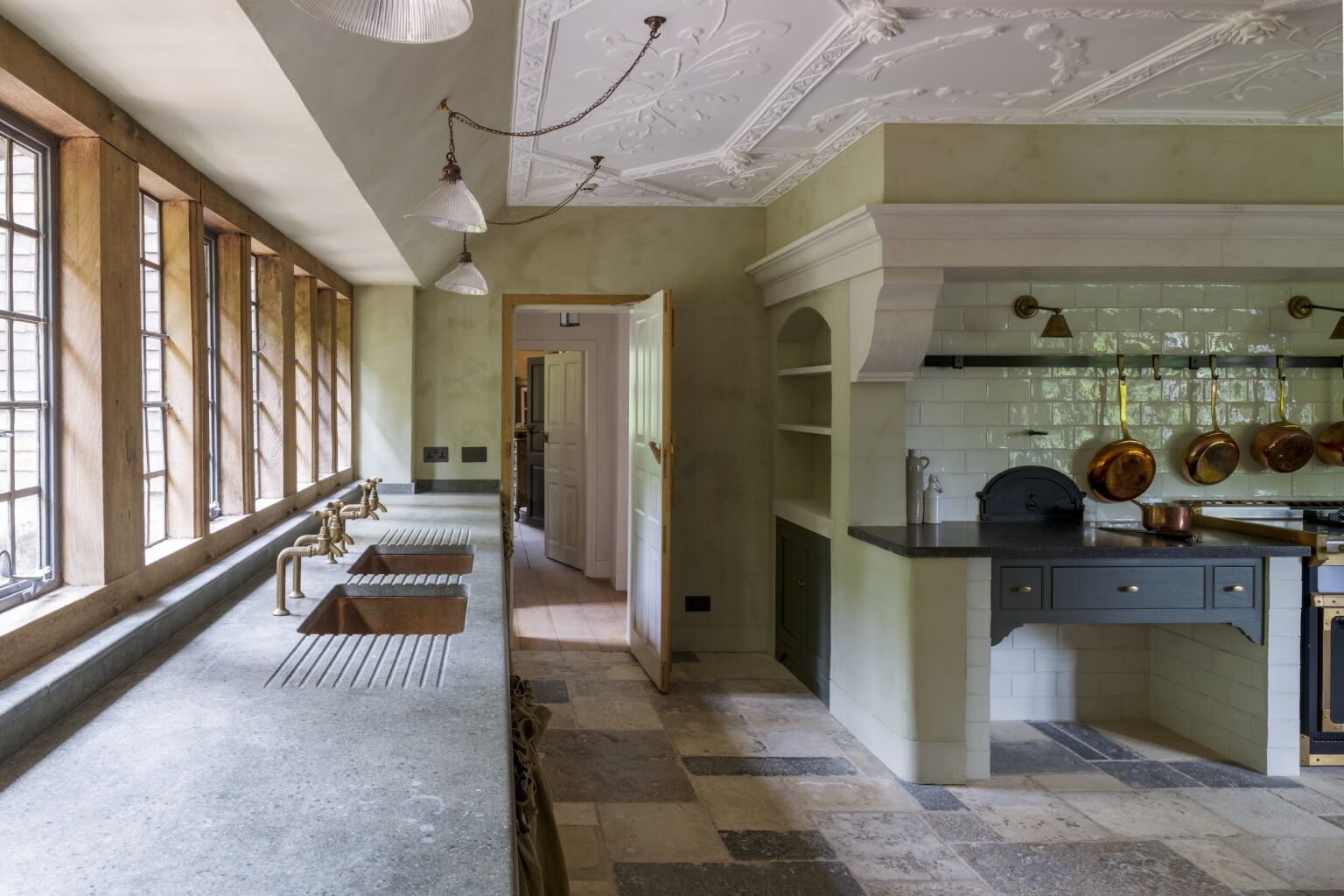 Inglis Hall Creates a New Century-Old-Looking Kitchen for a Grand ...