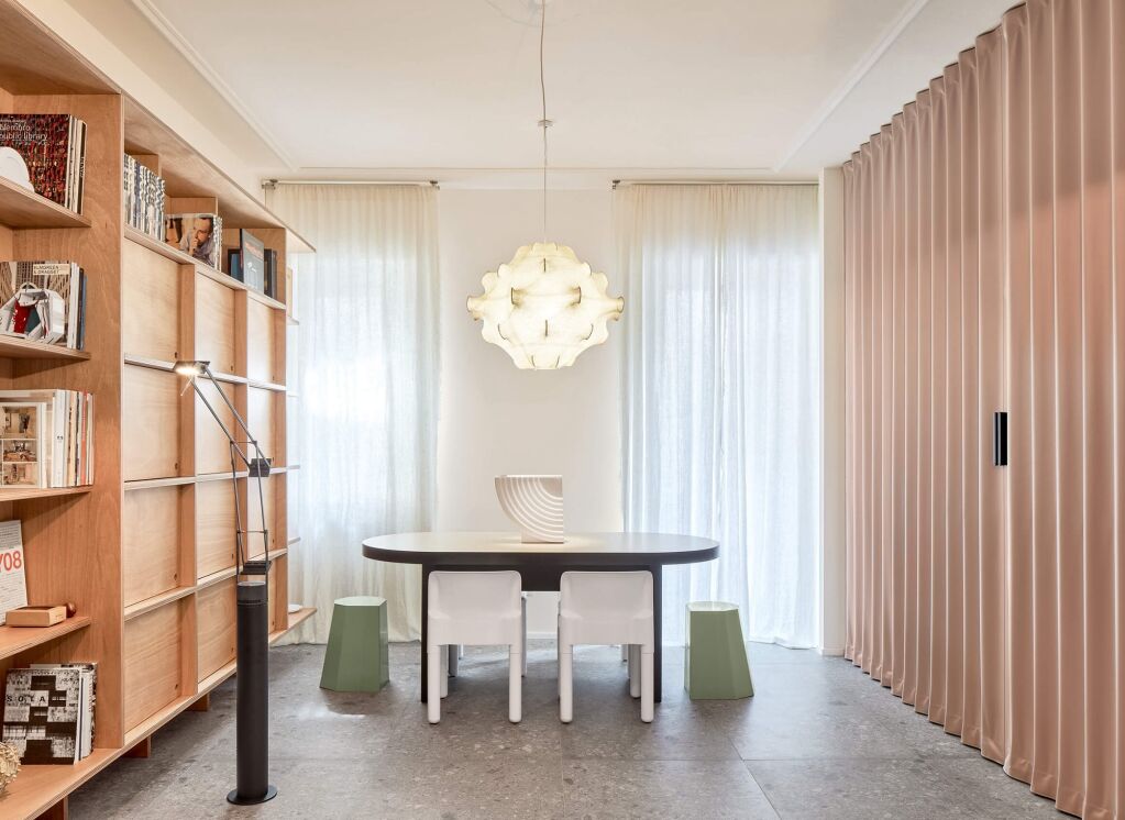 Stylish Small-Space Solution: The Accordion Door Reconsidered