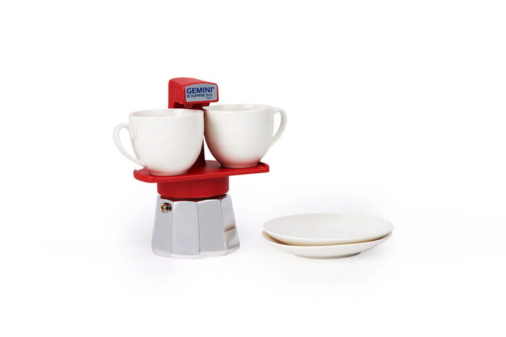 coffee for two; cake sold separately. shop now. 22